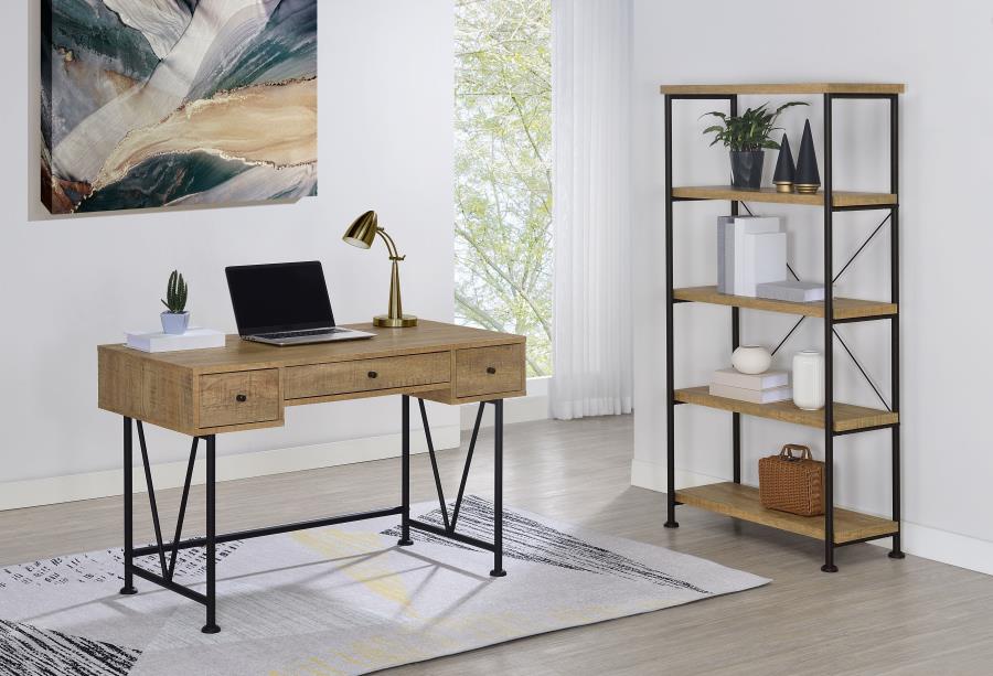 Modal Additional Images for Analiese 47-inch 3-drawer Writing Desk Mango