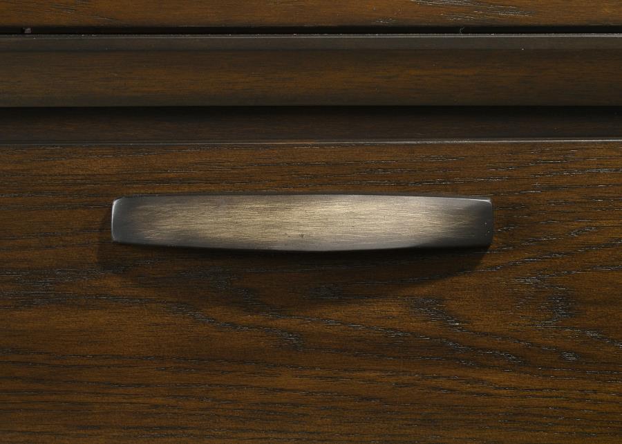 Marshall 66-inch 7-drawer Executive Office Desk Dark Walnut