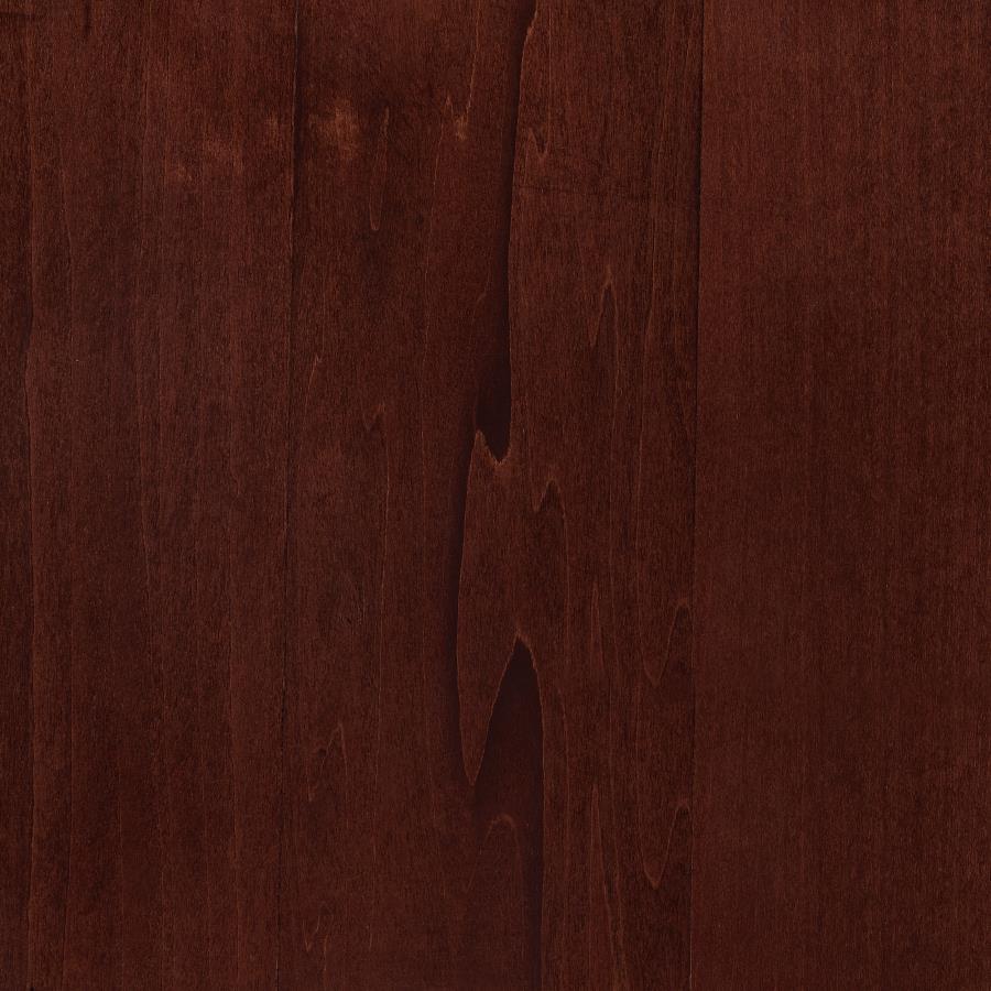 Narcissa Grandfather Clock with Adjustable Chime Brown Red