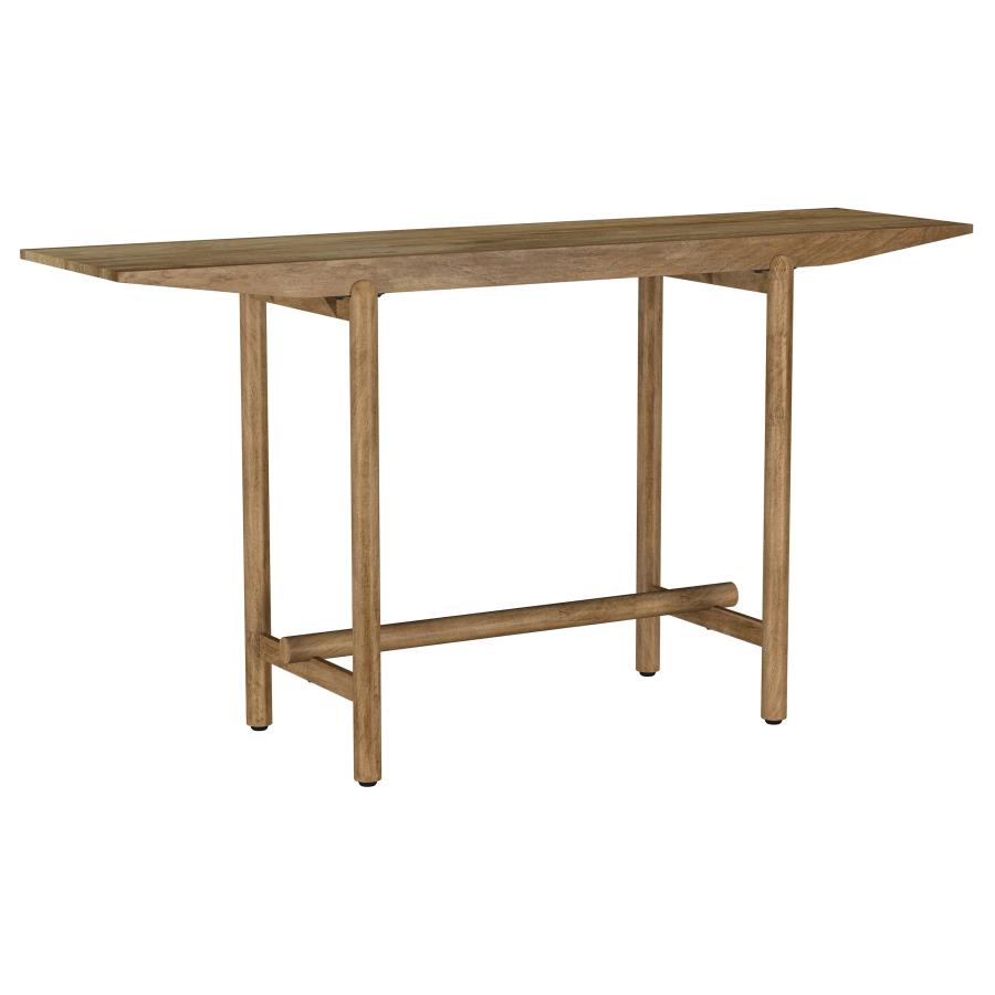 Darius Solid Wood Entryway Console Table Natural Mango (image for) Darius Solid Wood Entryway Console Table Natural Mango