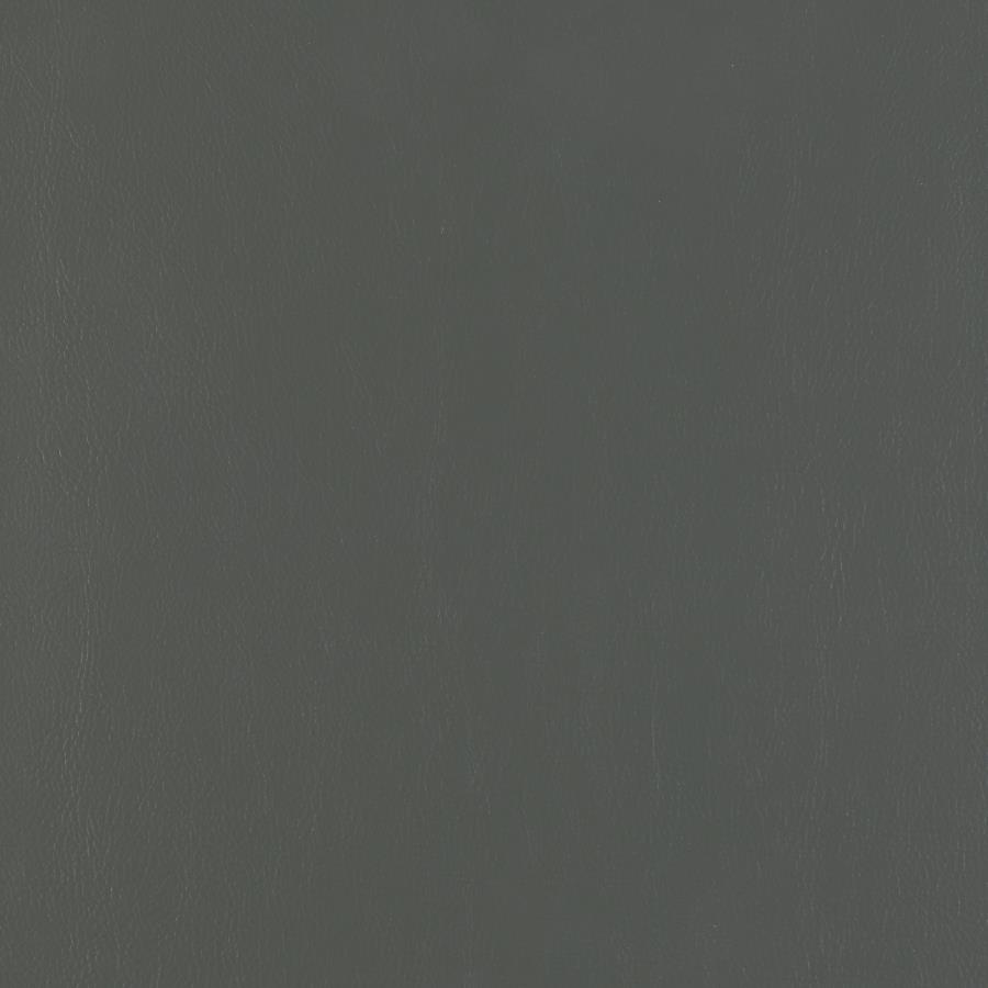 Afshan Upholstered Square Padded Vanity Stool Chrome