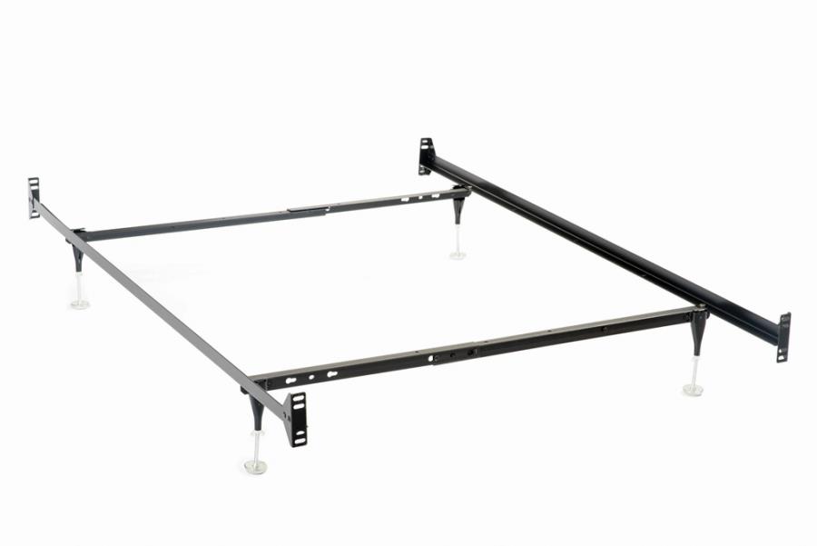Esme Twin or Full Bed Frame Black (Headboard & Footboard) (image for) Esme Twin or Full Bed Frame Black (Headboard & Footboard)