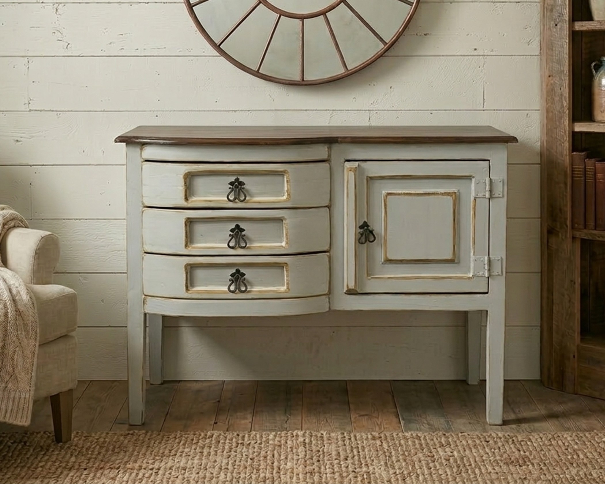 (image for) Henrietta Walnut & Grey (1 in Stock)